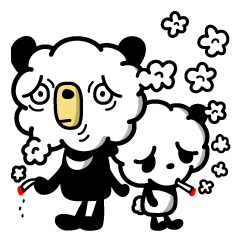 スモーキン・ズー 熊と熊猫