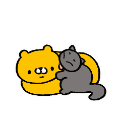 動くタケネコスタンプ　ねこしぐさ