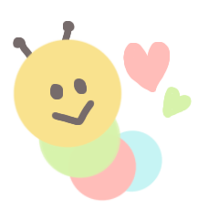 パステルカラーいもむしたろうの日常会話2