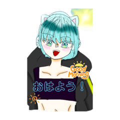 わたしの描いたスタンプ