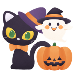 ハロウィン・写真デコ！フチなしスタンプ