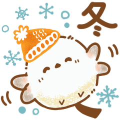 【冬】エナガさんとシマエナガさん16