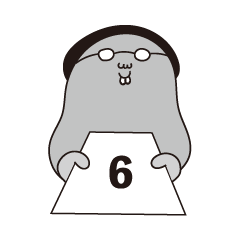 毎週使える◇サガスンくんの一文字集vol.6