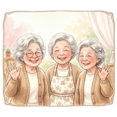 きゅーとな婆さん