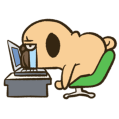 Busy Pomu The Pug: Office Life