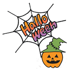 ハロウィン向きスタンプ