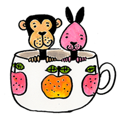 絵本作家　谷口智則「サルくんと仲間たち」