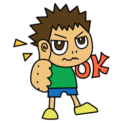 のすけくんスタンプ