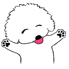 ビションスタンプ モフモフ