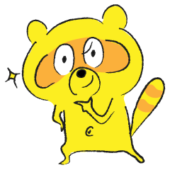 たぬきのポンキチ