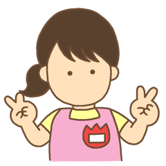 保育士の日常スタンプ