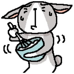 灰色うさぎ！４（冬用）