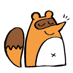 二字熟語たぬき 時々きつね