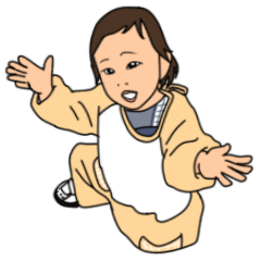 ゆうたんのほっぺスタンプ