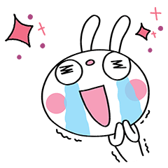 気持ち伝える☆ふんわかウサギ