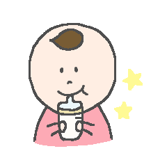 赤ちゃんとひつじちゃん