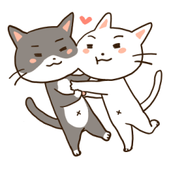 普段使いのほんわか猫スタンプ