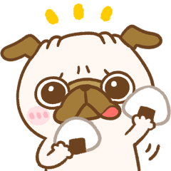 毎日使える♡パグちゃんず