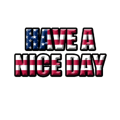 アメリカ国旗柄の英語ワード