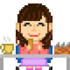 産技似顔絵スタンプ