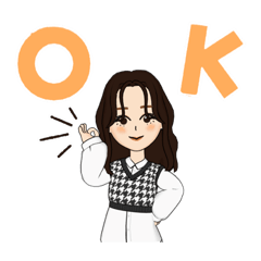 量産型女子のスタンプ