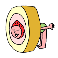 いちごさん復活スタンプ！！