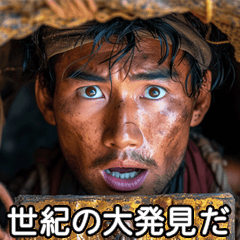 架空冒険映画スタンプ