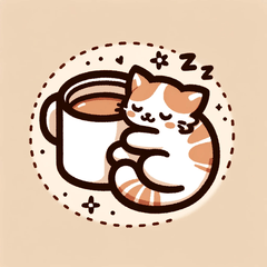 コーヒーと動物のほっこりタイム