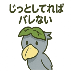 ハシビロコウくんの日常