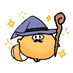 まるまるたぬきスタンプ2