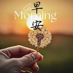 Good Morning Blessings | Floral Stickers