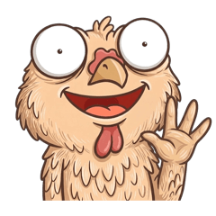 Crazy chicken chi chi