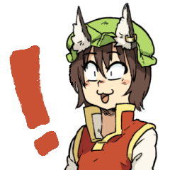 東方Project 八雲一家スタンプ