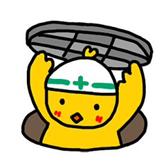 建設現場ではたらくぴぴちゃん