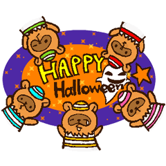 たぬきハロウィン