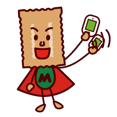 しるこマンと愉快な家族たち。