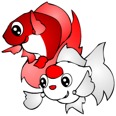 かわいい金魚（日本語版）