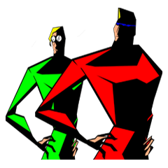 レッド＆グリーン兄弟