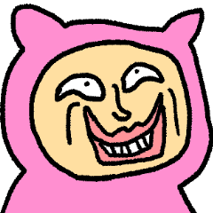 着ぐるみを着たおっさん