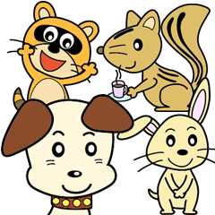 ライーンと愉快な仲間達(森の仲間編)