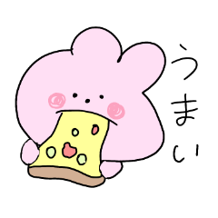 よく喋るうさぎ