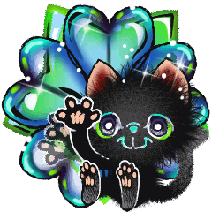 大きくならないで♥小さな黒ネコ