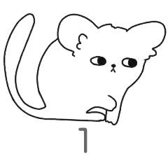 流し目のチンチラ1