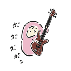 ふとんで寝てる人　ベース