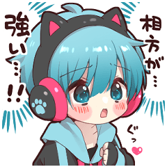 ゲーマーくんスタンプ４