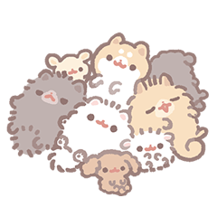 ポメラニアンもち -パピーと一緒-