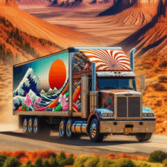 BIGデコトラで彩るトラック日常会話