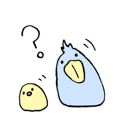 ぴよ毛のとりさん2　ひよこ&ハシビロコウ