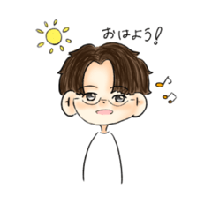 センター分けめがねくんの日常☼