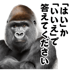 AIマジゴリラ＠煽りスタンプ